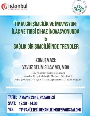 ''Healthcare Entrepreneurship & Innovation: Current trends in Pharmaceutical & Medical Device Innovation & Healthcare entrepreneurship'' Seminar