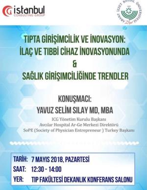  ''Healthcare Entrepreneurship & Innovation: Current trends in Pharmaceutical & Medical Device Innovation & Healthcare entrepreneurship'' Seminar